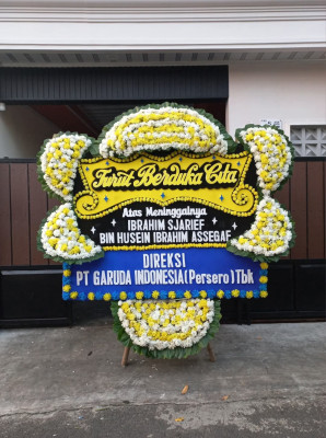 Papan Bunga Duka di Cisande