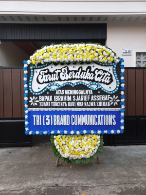 Papan Bunga Duka di Cisande